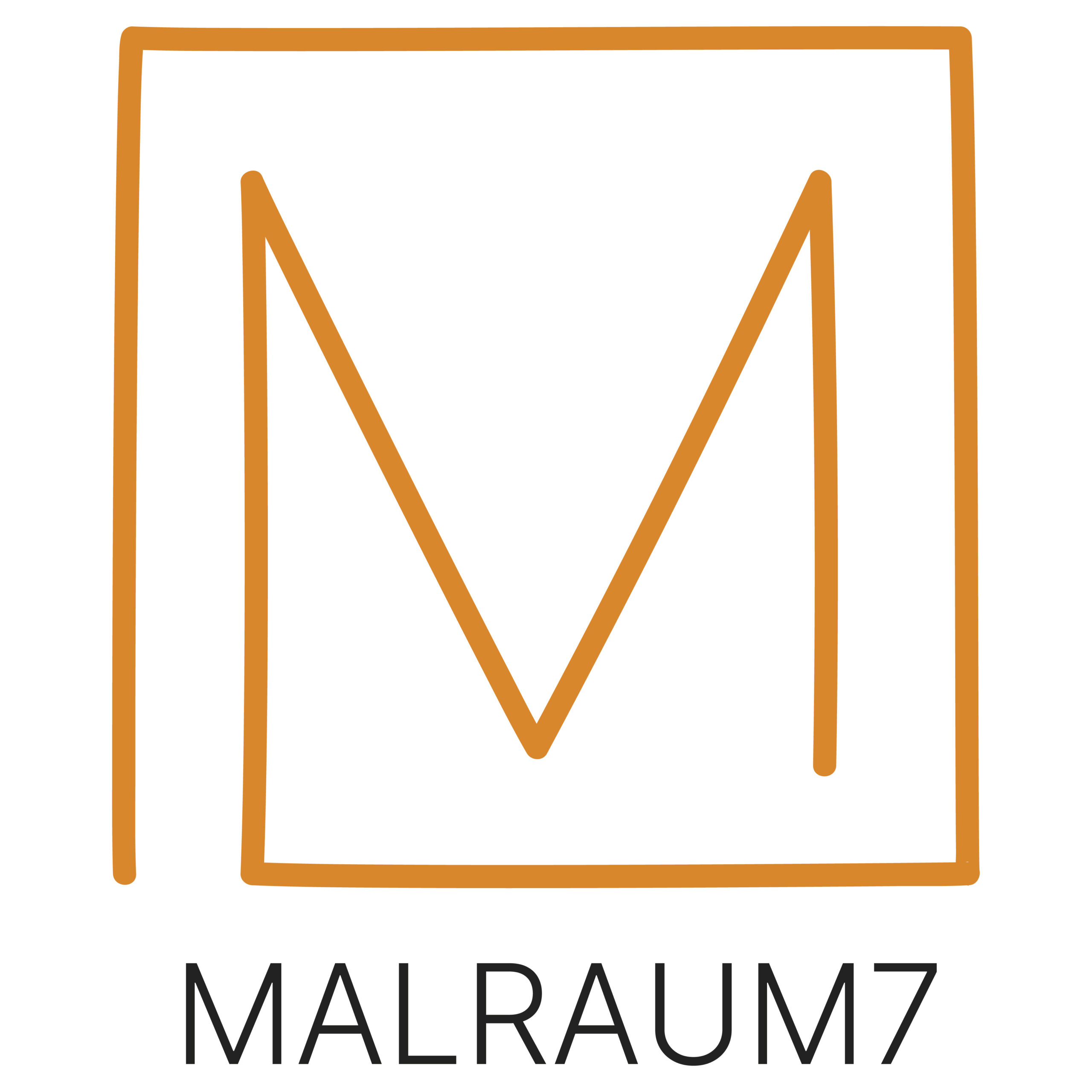 logo malraum 7, Raum für Begleitetes Malen, Systemsiche Beratung und Grafikdesign